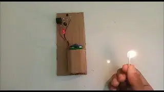 How to make Fire  Detector Alarm / Sinhala