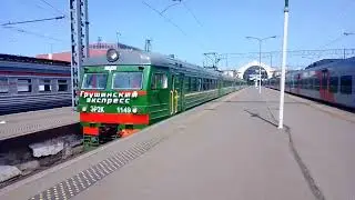 Впервые на канале! Эр2к 1149 (Грушинский Экспресс)  проходит обкатку на балтийском вокзале