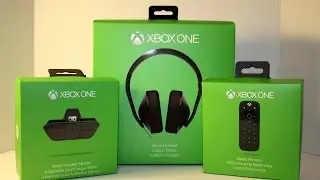 XBOX ONE Stereo headset, media remote UNBOXING!