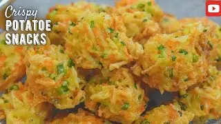 Crispy Potatoe Recipe || Good for Appetizer & Snack || Potatoe balls || Healthy Snacks