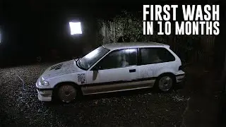 Washing a JDM 1989 Honda Civic EF Hatchback