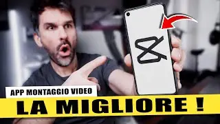 L'unica App di cui hai bisogno per montare video GRATIS con lo Smartphone 📱✂️🎞️