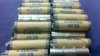 Coin Roll Hunting Finds - Nickel Box #70 (+6% Nickel Bullion Found!)