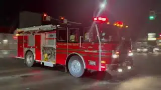 Richland Fire Department (Reserve) Engine 1711 Responding
