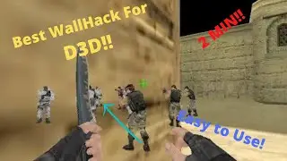 How to Download WallHack for CS 1.6 with D3D (2 min Working!)