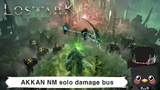 (KR)Lostark 1700 Barrage Artillerist NM AKKAN solo damage bus