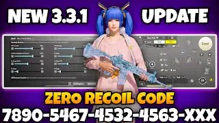 BGMI BEST 🔥 SENSITIVITY SETTINGS | BGMI SENSITIVITY CODE TODAY | BGMI ZERO RECOIL SENSITIVITY CODE.