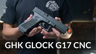 GHK Glock G17 CNC Steel | Fox Airsoft