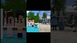 Animasi vs Original - Trio Bestie Fanny Nata Kei di Taman