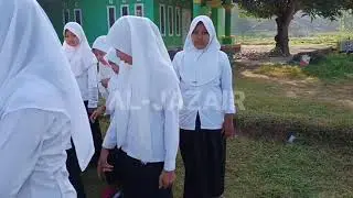 persiapan upacara HUT RI ke 76 || pondok pesantren al-jazair #shorts