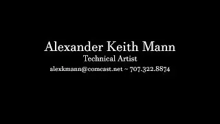 Technical Art Reel (2018)