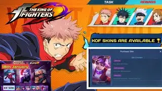 KOF EVENT 2023 / JUJUTSU KAISEN EVENT ARE HERE JANUARY 🏆🔥#mlbb #kof