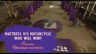 Two bikes, one Wakefit mattress - an epic showdown! #TheUnbelievableMattress