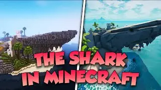 FORTNITE THE SHARK in MINECRAFT! 🦈😍