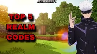 *NEW* TOP 5 BEST REALM CODES FOR MINECRAFT BEDROCK EDITION!