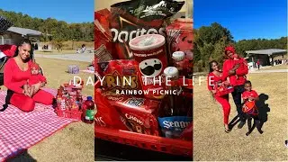Family Rainbow Picnic | DITL Vlog❤️