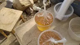 Фасовка сиропа в пакеты