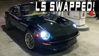 FILMING OUR LS SWAPPED 240Z WITH AUTOTOPIALA