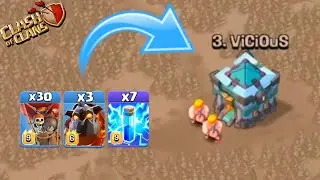 TH13 Suicide Laloon Attack Strategy | Clash Of Clans