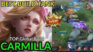 MVP!! Carmilla Best Build Tank - Top Global Build Carmilla ~ MLBB