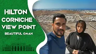 Oman Day 2 | Hilton Garden Inn | Mutrah Corniche | View Point | Moto Vlog | Oman 2024