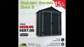 SkyLight Garden Shed 6