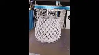 95% of a Chain Link Klein Bottle timelapse