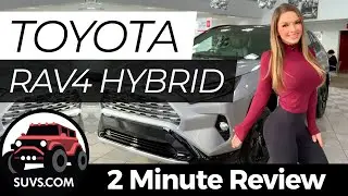 2020 Toyota RAV4 Hybrid  - 2 Minute Review - SUVS.com