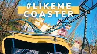 🎡#LikeMe Coaster ON RIDE / POV 🇧🇪 Plopsaland de Panne