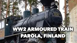 Drone Footage Of An Armoured Train Parola, Finland