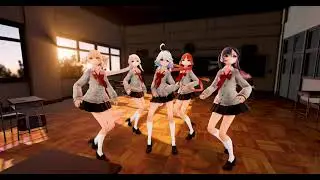 [Genshin Impact MMD] Hydro Girls - Attention