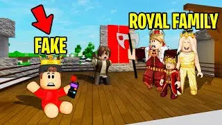 I Became A FAKE BABY To Expose ROYAL FAMILY!! (Brookhaven RP)