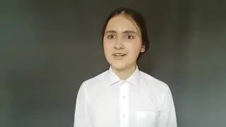 Сцена 2, Айгуль. Маша Новичкова, 13 лет, рост 163см.