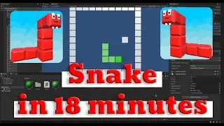 How to Code a 2D Snake Game (in less than 20 minutes! ) 🕹 A Unity Tutorial for Beginners