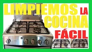Cómo LIMPIAR😃 la GRASA de tu COCINA con BICARBONATO, FÁCIL y RÁPIDO✅.