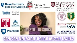 MED SCHOOL APPLICATION RESULTS | Every school I applied to, their decisions, and my reactions!