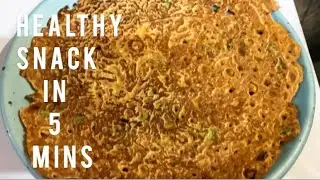 Besan chilla 5 min recipe| जालीदार चीला बेसन का । 5 min snack recipe