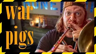 WAR PIGS (live looping cover, trombone and tuba)