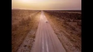 Namibia Land Rover Experience aerial drone filming