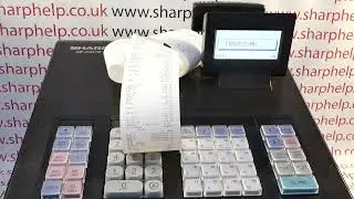 How To Use Electronic Journal (EJ) To Reprint Lost Z1 End Of Day Sales Report Sharp XEA207 / XEA177