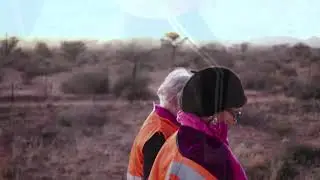 76 year old lady walks 100km to Rehoboth for fundraising