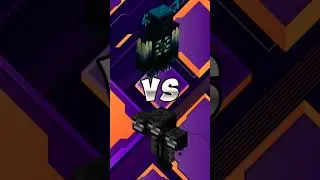 Minecraft Warden vs wither 🤙🤙🤙