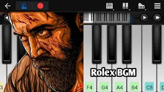 Rolex Mass BGM | Suriya | Vikram | Perfect Piano | Easy Piano Tutorial