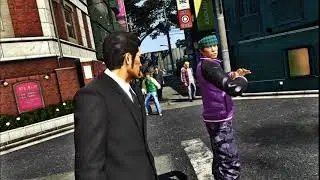 Kiryu is done dealing with street fights