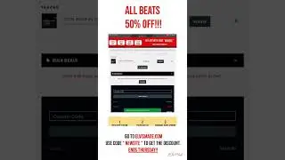 ALL MY BEATS 50% OFF! HURRY UP... ⏳️💸  #tygatypebeat #rapper #typebeat