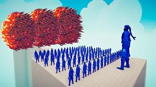 100x NINJA + GIANT NINJA vs EVERY GOD - Totally Accurate Battle Simulator | TABS