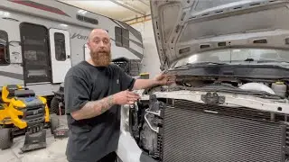 Dodge Ram A/C Fix! Replacing Air Conditioning / Compressor Locked Up