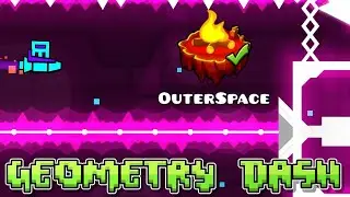 I Attempted the Fire Gauntlet in Geometry Dash with No Skill
