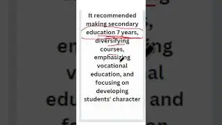 Mudaliar Commission Recommendations  #selfstudy179 #exam #youtubeshorts