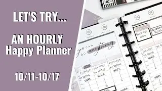 PLAN WITH | DECORATING & WRITING IN MY HOURLY LAYOUT
